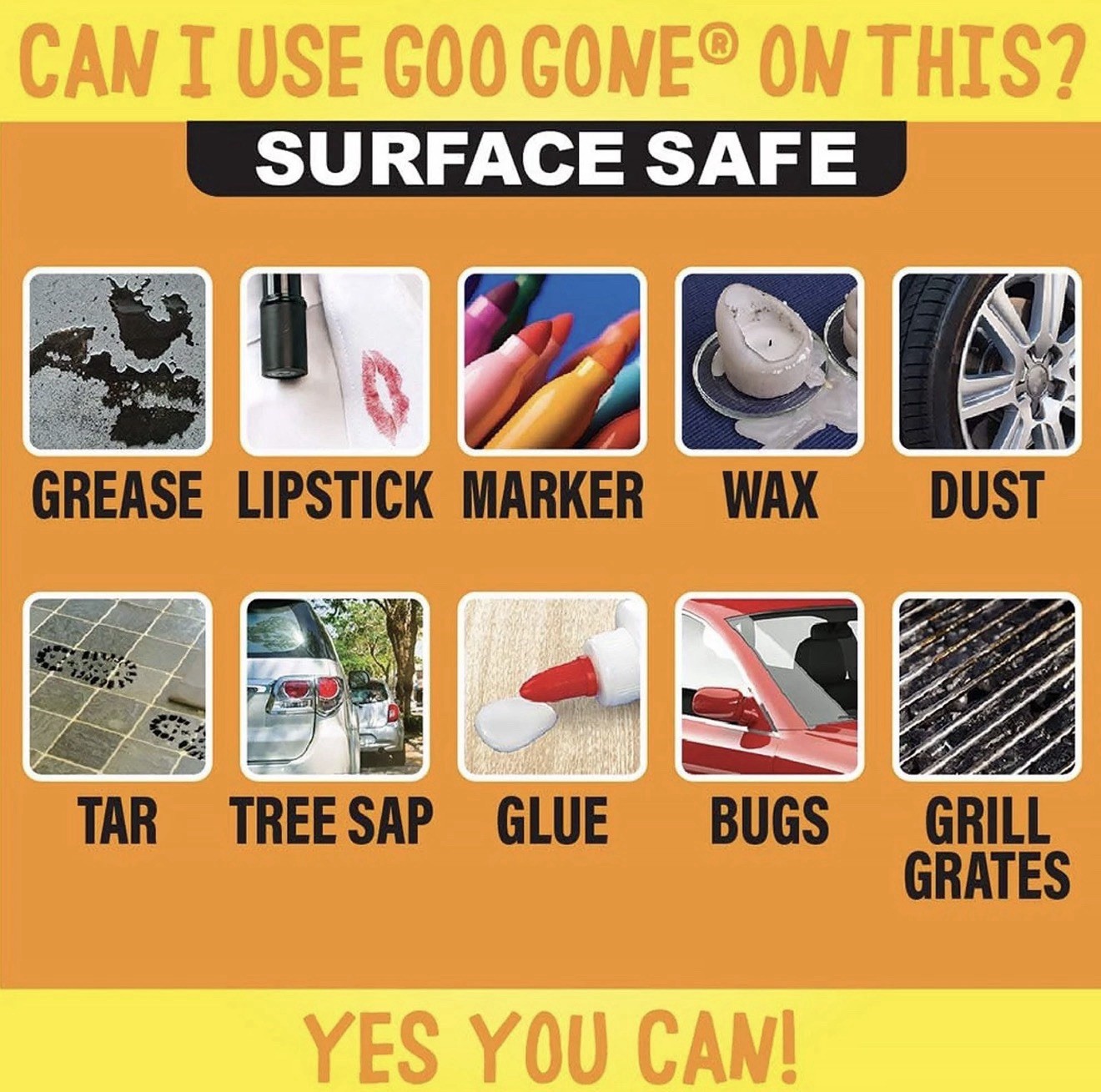 Goo Gone 2096 12 oz Spray Bottle Spray Gel Cleaner – Citrus Scent (6/CT) New