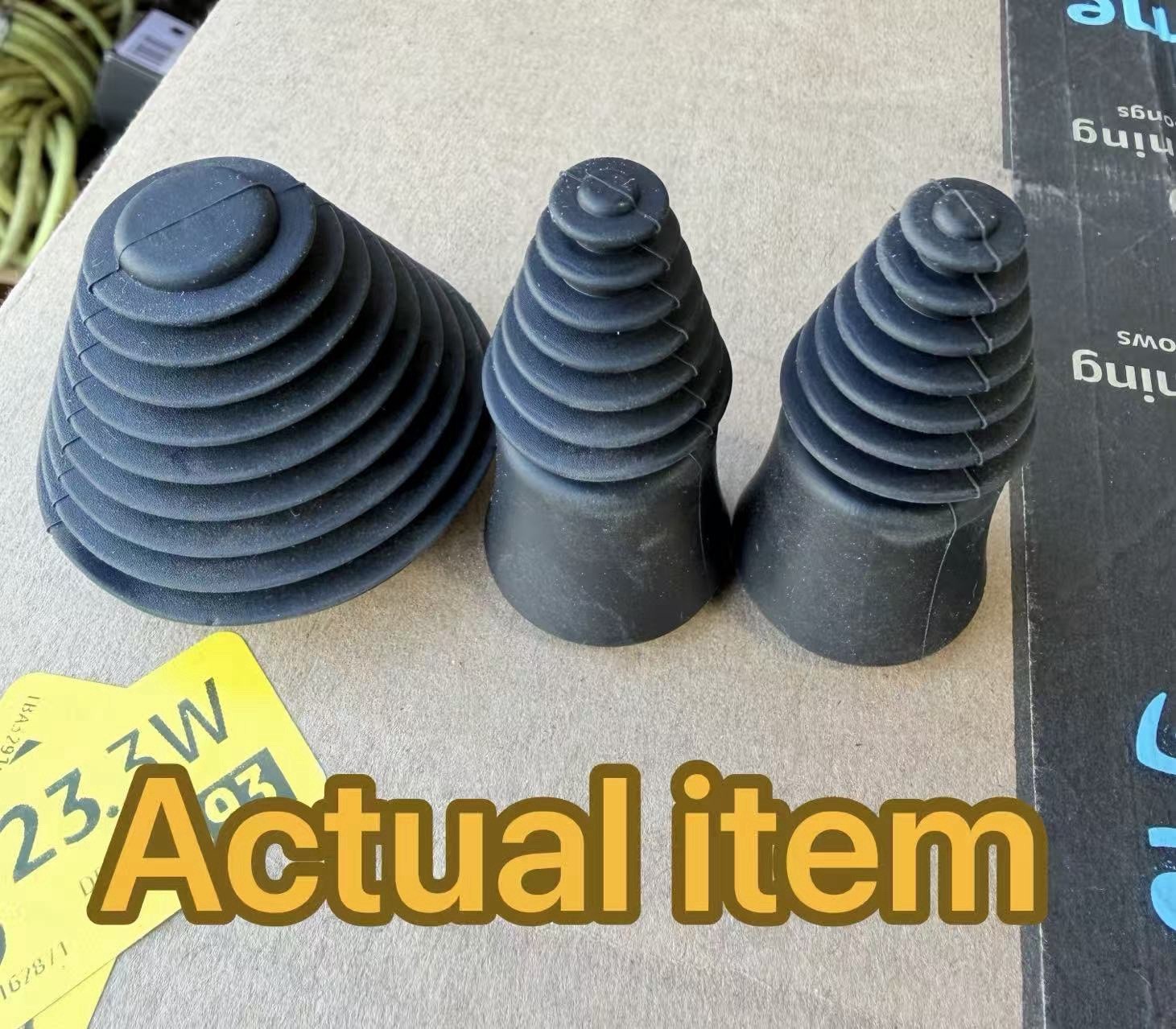 Universal Cleaning Plugs Caps Leak Proof Reusable Cleaning Plug Set Black
