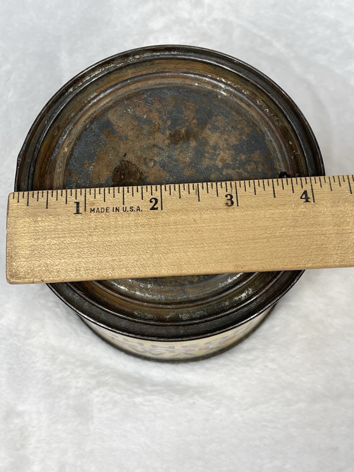 Vintage SC Johnson Paste Wax 1 lb Original Formula Approx 90% Full USA 16.5 oz