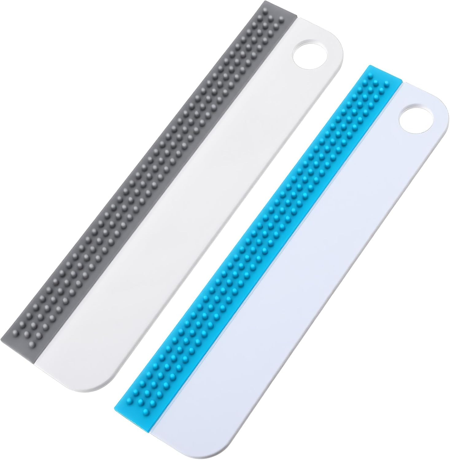 2 PCS Mini Squeegee, Soft Rubber Window Squeegees All-Purpose Sink Squeegee