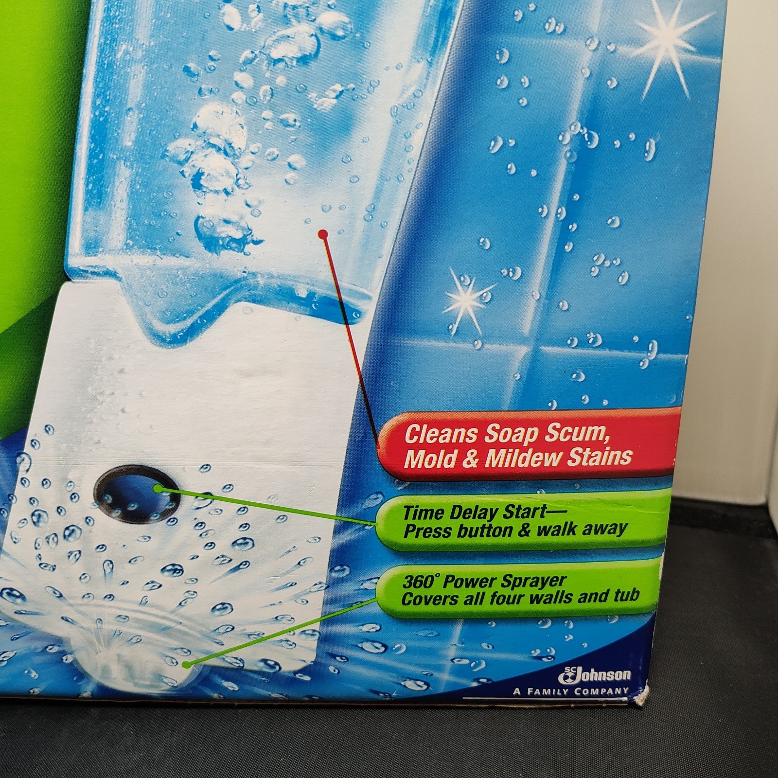New Unused Scrubbing Bubbles Automatic Shower Cleaner Kit 2 Cleaning Solutions