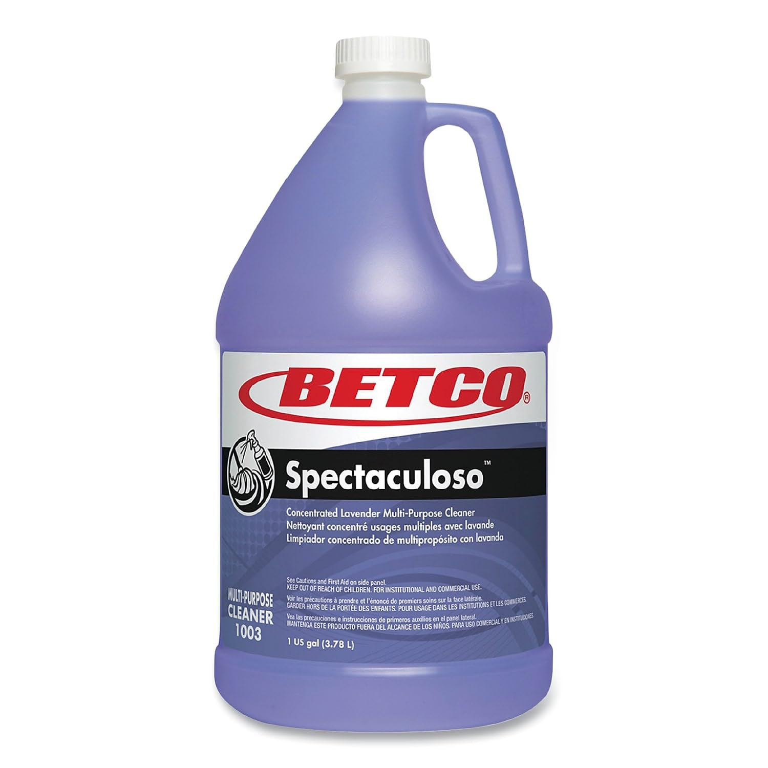 ® Spectaculoso Lavender Multipurpose Cleaner, Floral Scent, 128 Oz Bottle, Purpl