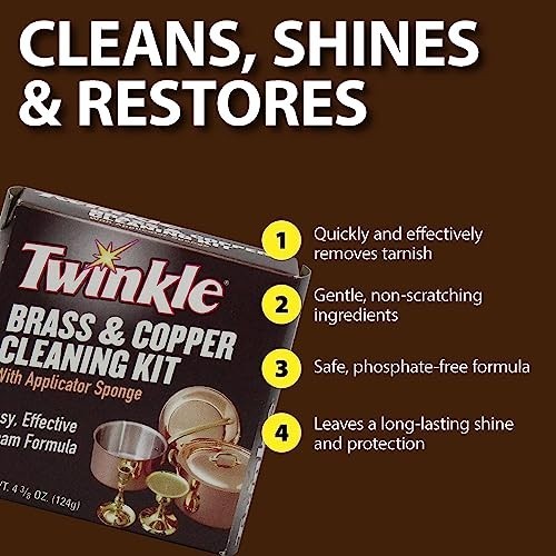 Metal Polish Kit For Brass Copper Cleaning Polish Tarnish Remover