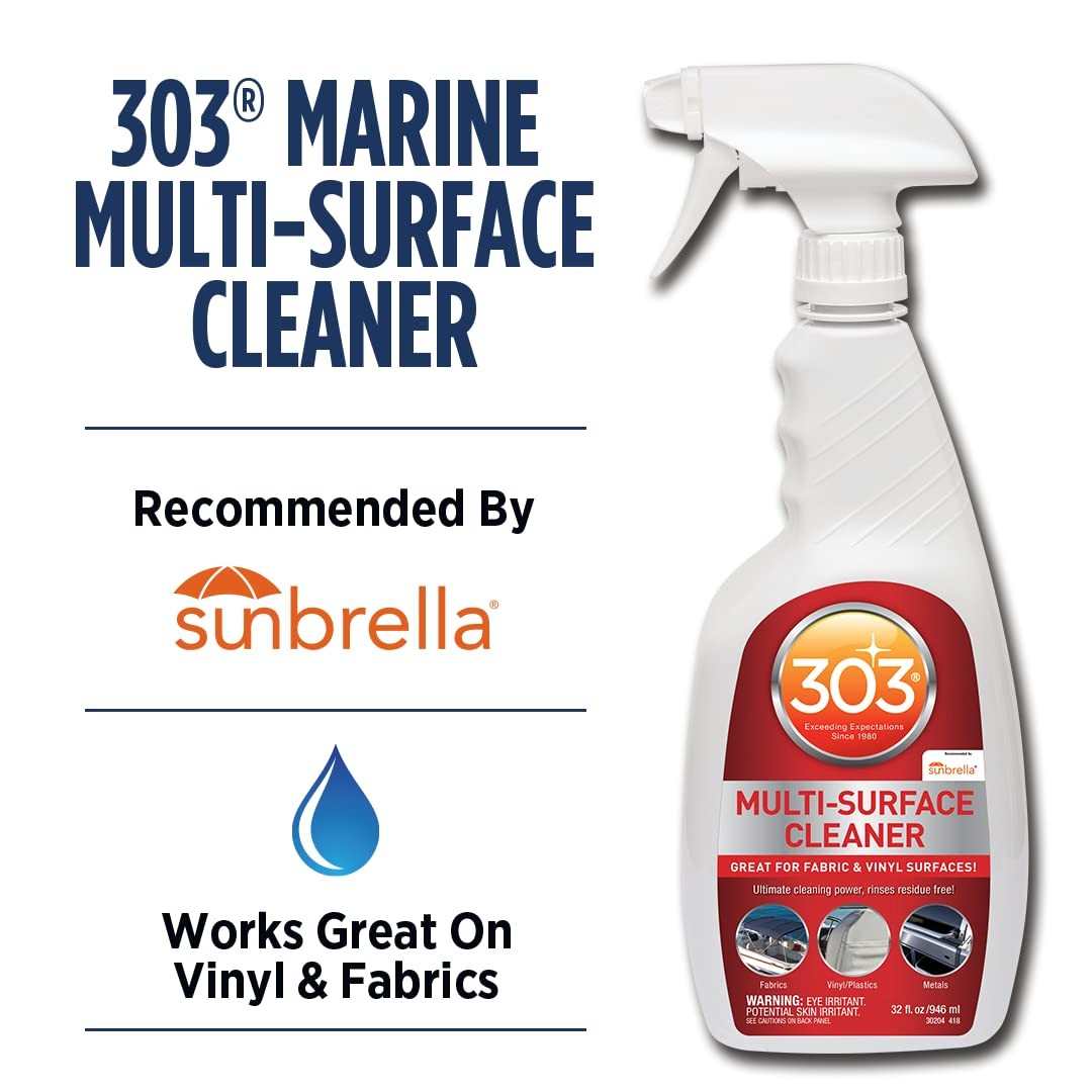 303 Marine Multi-Surface Cleaner for Vinyl & Canvas, 32 oz