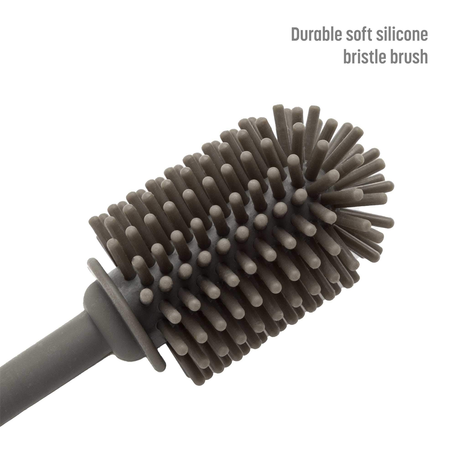 Reusable Bottle And Straw Cleaning 2piece Brush Set Scratch Free Silicone Bottle