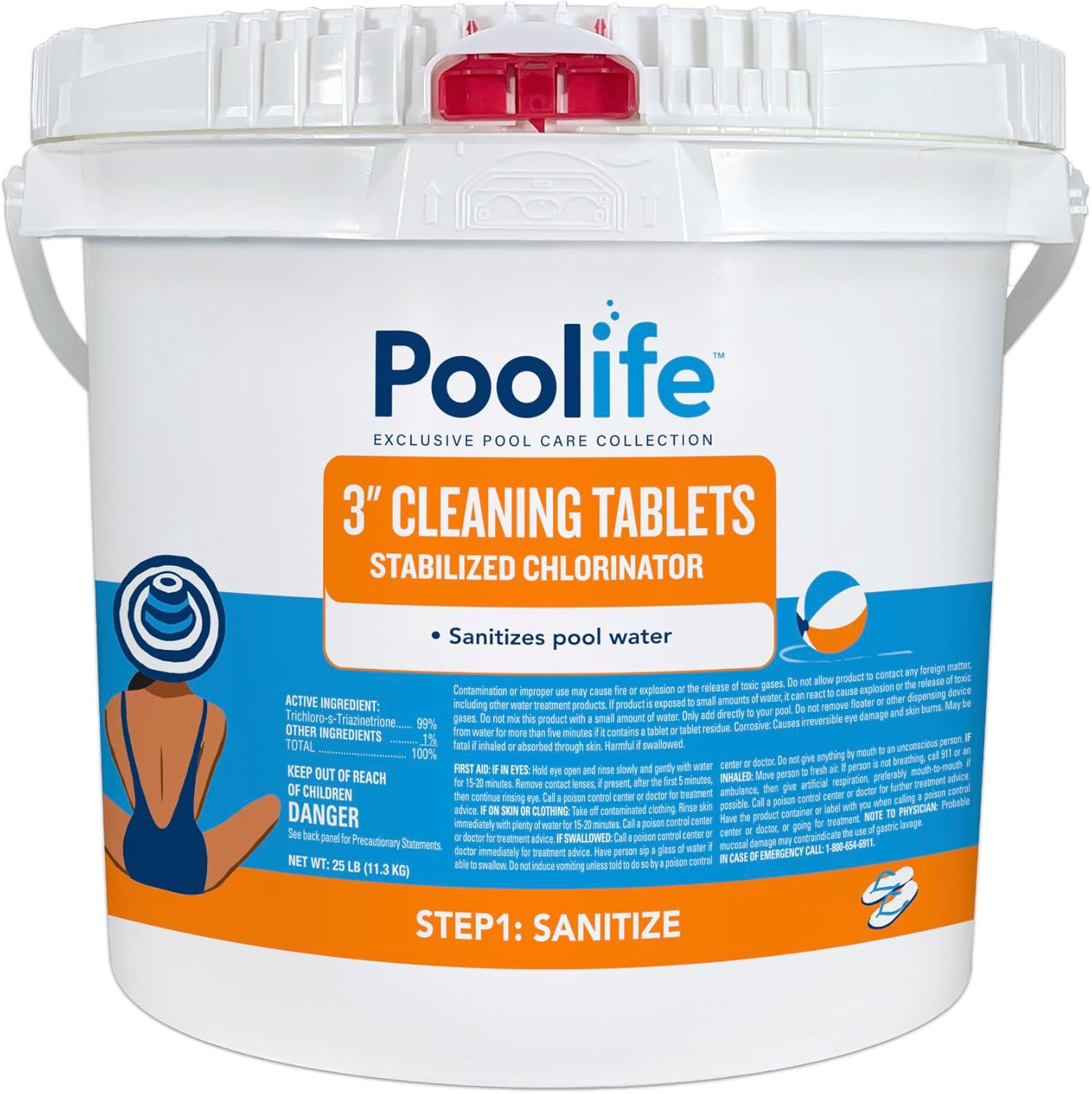 3″ Cleaning Tablets (25 Lb)