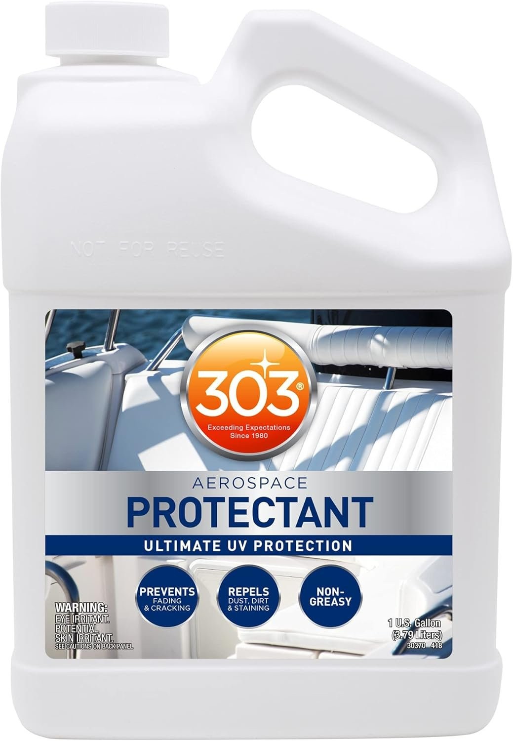 303 Marine Aerospace Protectant Ultimate UV Protection for Boats & Gear 1 Gallon