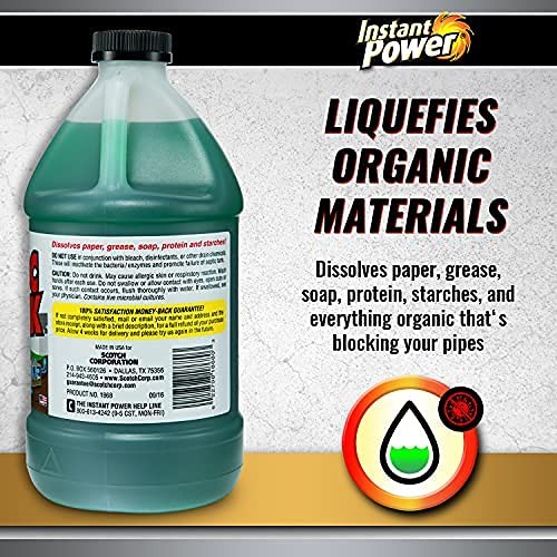 Instant Power Septic Shock – Tank Treatment, Drain 6 Pack, No color