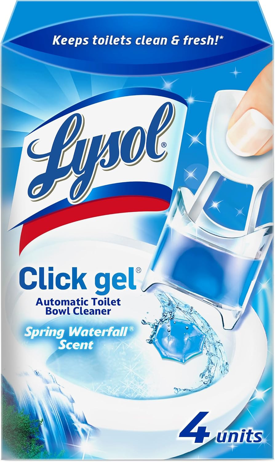 Click Gel Automatic Toilet Bowl Cleaner Ocean Fresh 6-Pack