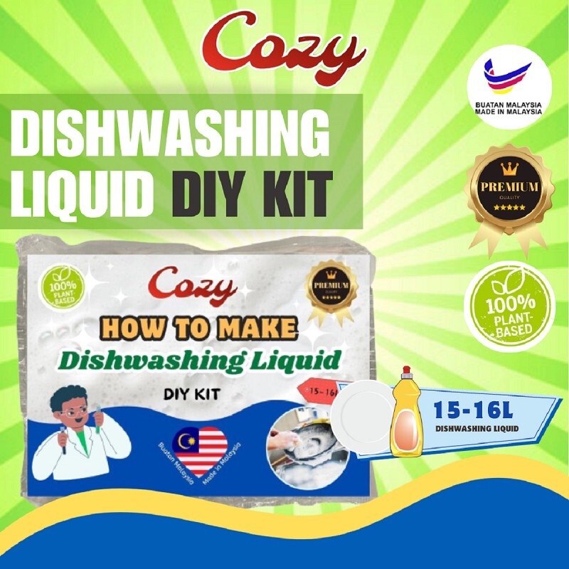 COZY DIY Dishwashing Liquid Comfort (15 – 16 Liter) – LEMON