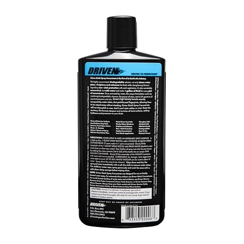 Quick Spray Concentrate, Cleaner, Spray Detailer, Boats, Cars, RVs,