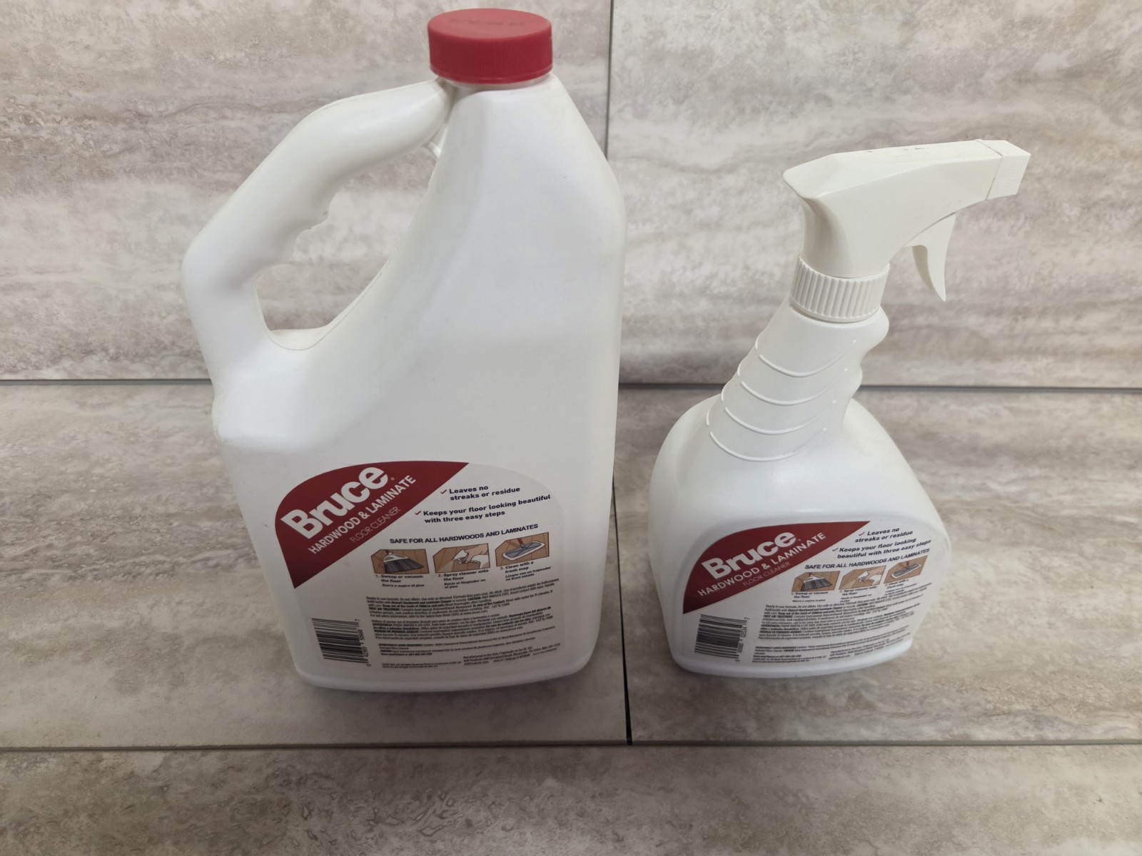Bruce Hardwood & Laminate Floor Cleaner for All No-Wax Urethane Finish Refill