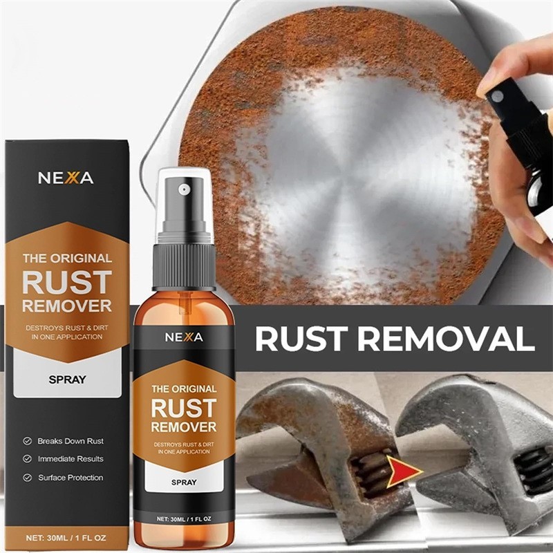 NEXA Rust Remover Spray – Fast-Acting Multi-Surface Cleaner | Removes Rust, 50mL