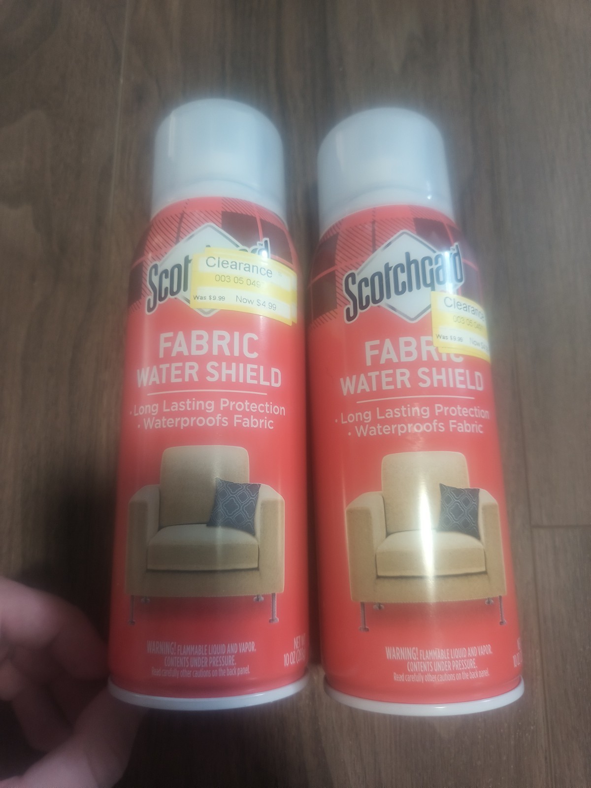 Scotchgard Fabric and Upholstery Protector, 2 Cans 10 Oz Each