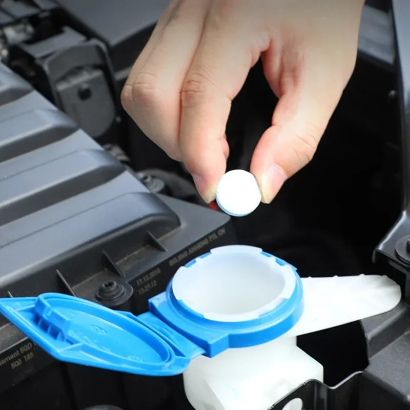 Car Windshield Washer Tablets Concentrated Effervescent Wiper Fluid Glass Cleane