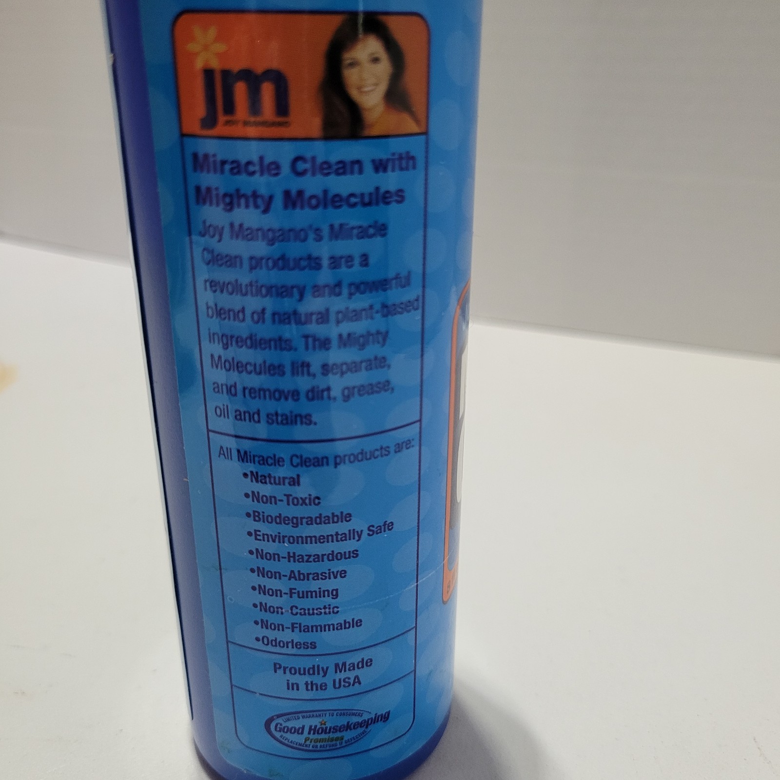 6p Joy Mangano MiracleClean Glass CarpetTub&TileJewelryDegreaserMulti 8oz Part’l