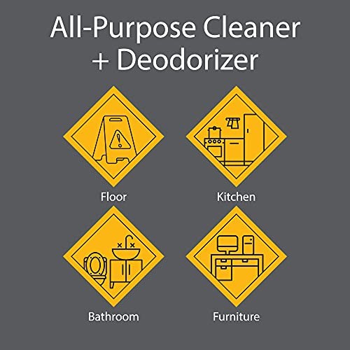 Pro-Grade All-Purpose Cleaner & Deodorizer 128 Fl Oz (Pack of 1) Citrus Breeze