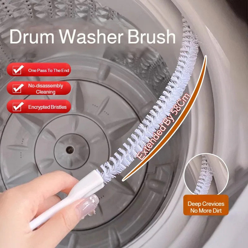 Washing Machine Cleaning Brush, Drying Machine Pipeline Cleaning Brush, Washing