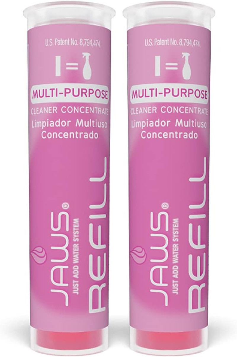 Multi-Purpose Cleaner Kit – 25 Oz Refillable Bottle, 2 Lavender Scented Refills,