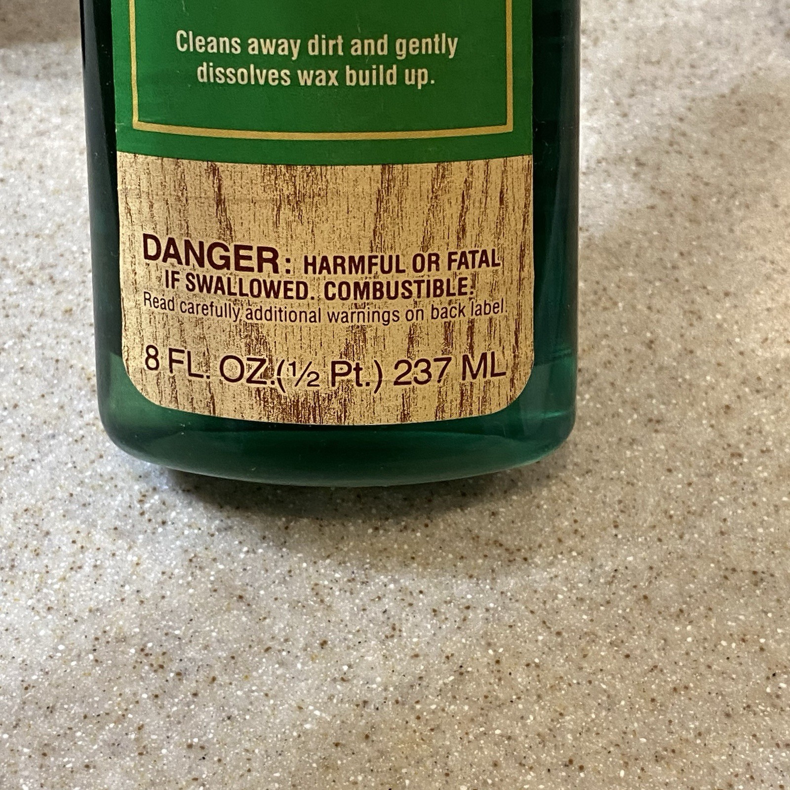 Vintage Formbys Deep Cleansing Furniture Cleaner 8 oz Discontinued 1/2 Full