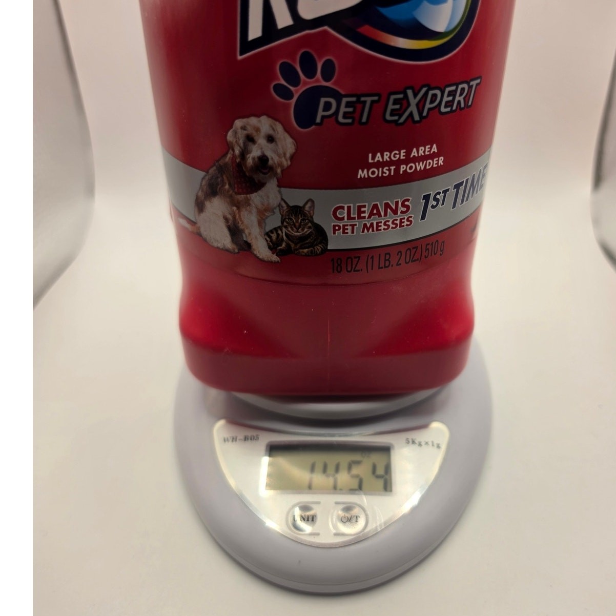 USED Resolve Pet Expert Carpet Powder, For Dirt Stain & Odor Removal 18oz