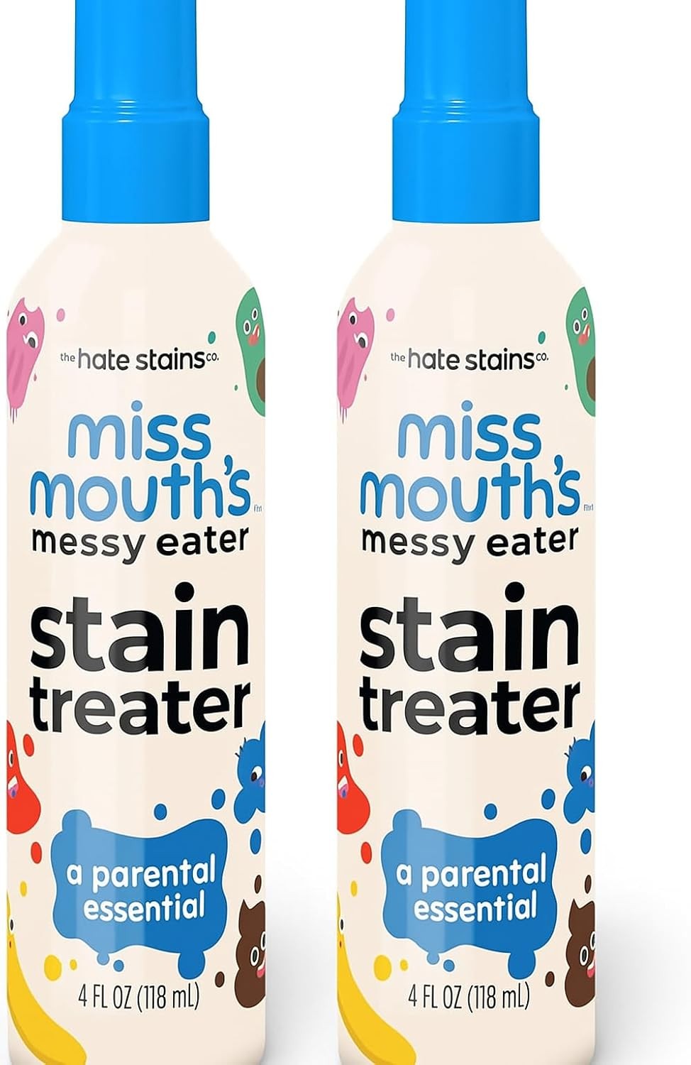 Miss Mouth’s Messy Eater Stain Treater Spray – 4oz Stain Remover – Newborn