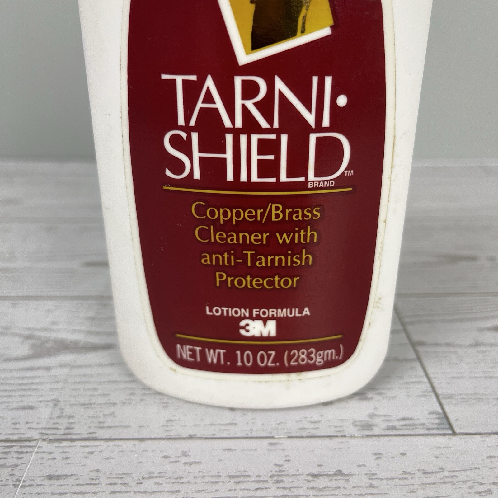 3M Tarni-Shield Copper & Brass Cleaner 10oz 70% Full Discontinued 1992 USED