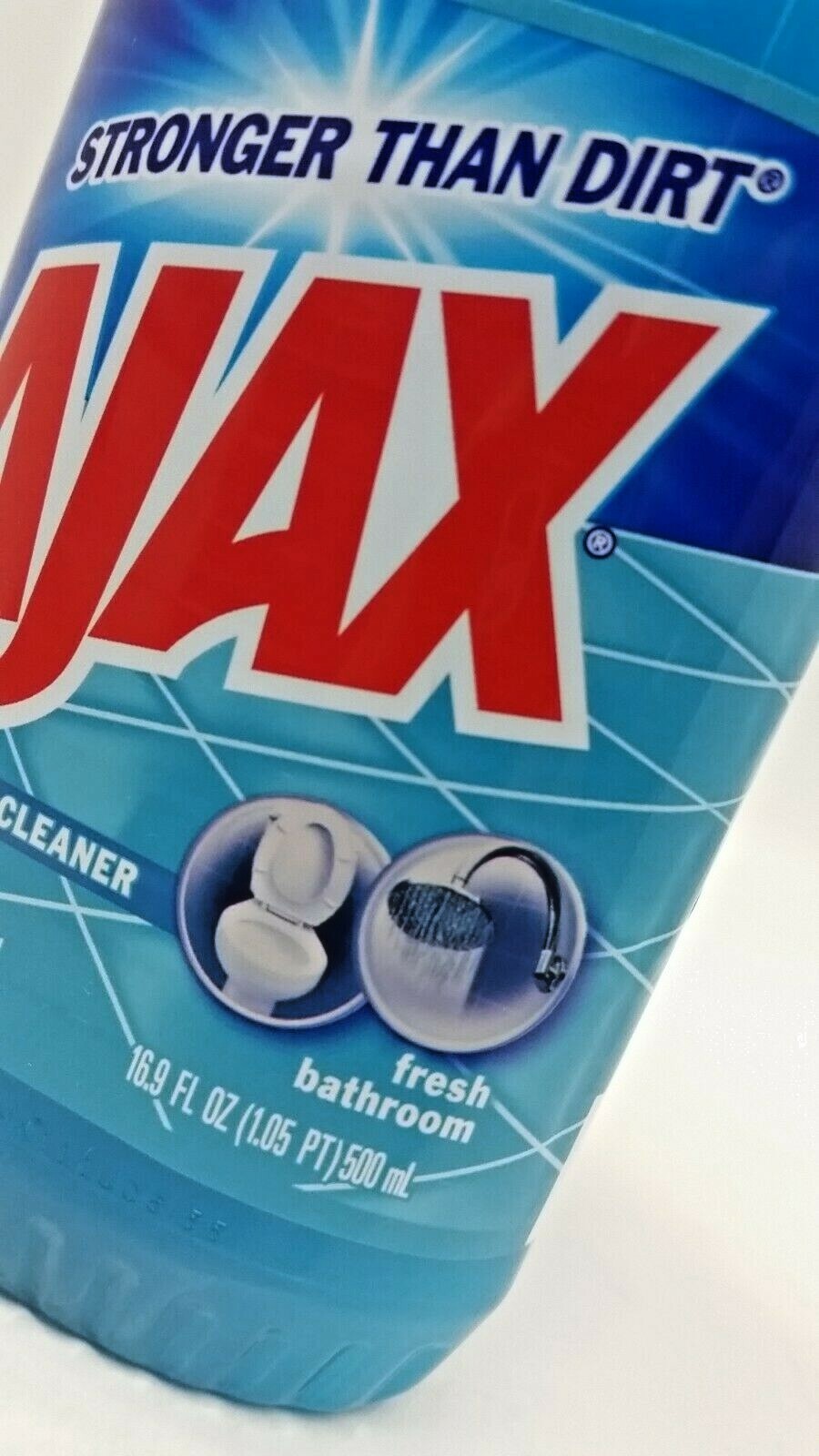 ( LOT 3 Bottles ) Ajax FRESH SCENT BATHROOM All Purpose Cleaner 16.9 ozEa Bottle