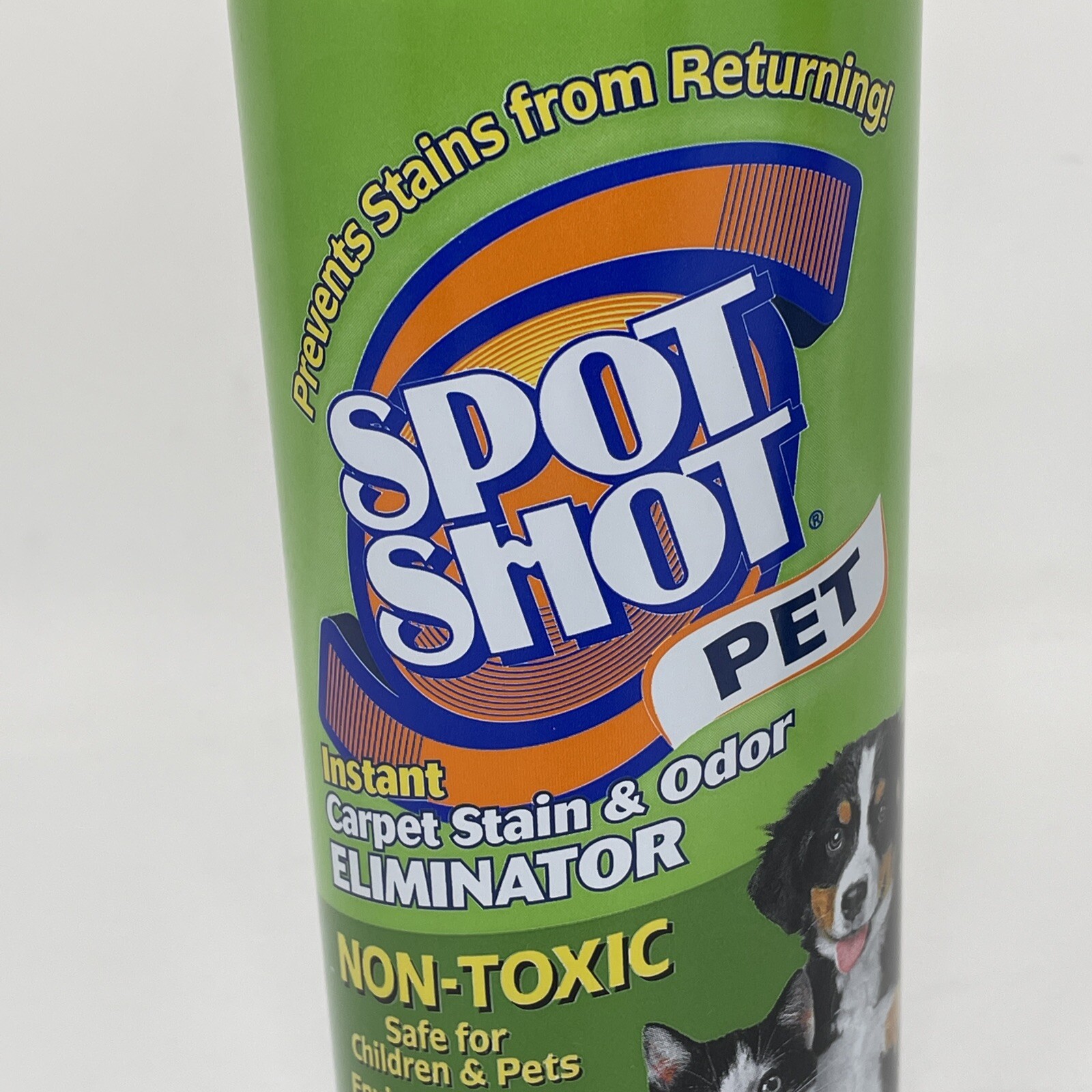 2 Spot Shot Non-Toxic Pet Instant Carpet Odor & Stain Remover 14 oz Aerosol NEW