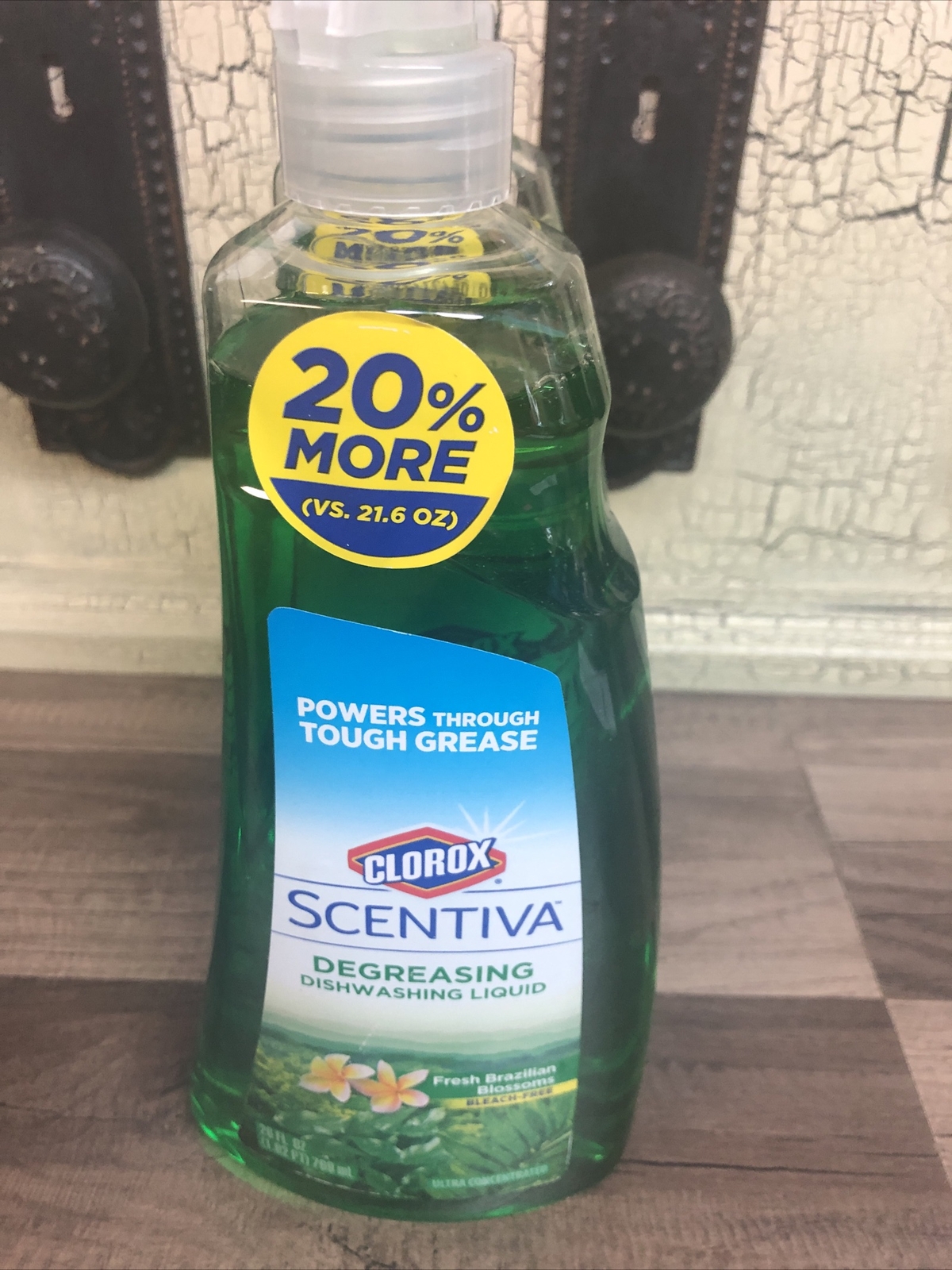 2 Bottles Scentiva ~ Degreasing Dishwasing Liquid 26 fl oz Each