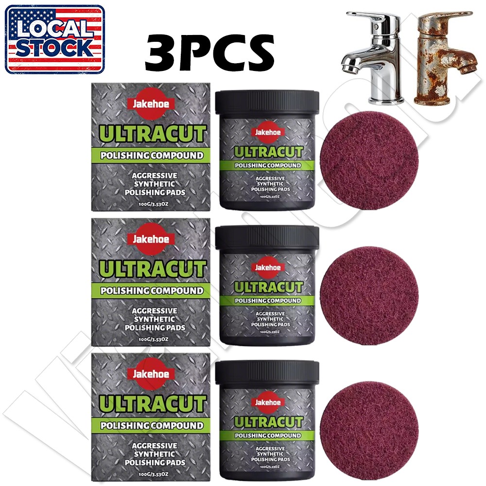 300G Ultracut Polishing Compound, Surface Restoration Polish With Pad ~20%OFF