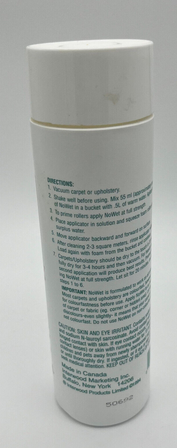 Open- The Original- No Wet Wonder Foam Carpet Cleaner 12oz Bottle (1) 78% full