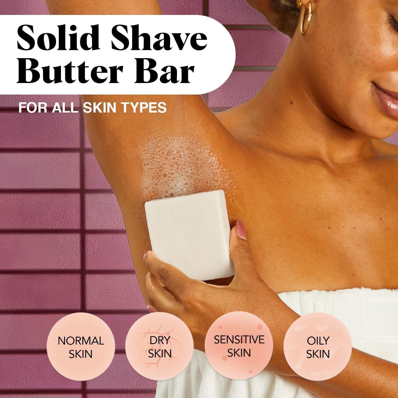 Shaving Soap for Women – Hydrating Shave Butter & Shave Soap Bar –