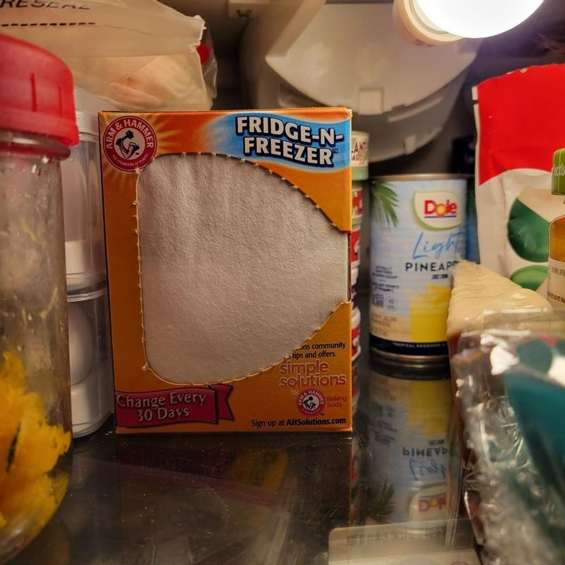 Baking Soda, Arm & Hammer – 14 oz (Pack of 2) – Fridge and Freezer Odor Absorber