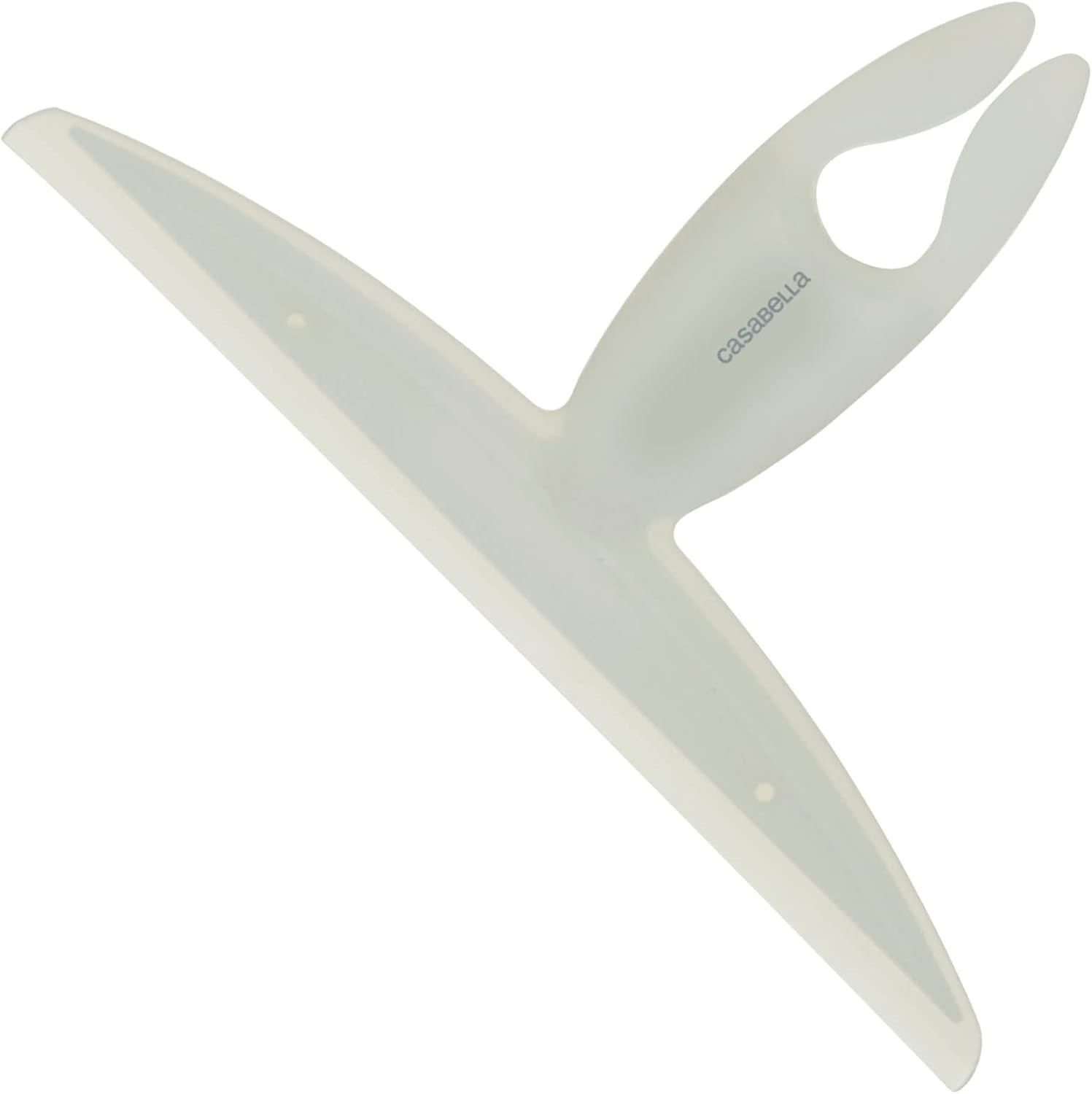 White Silicone Squeegee with Clip-On Feature – 10