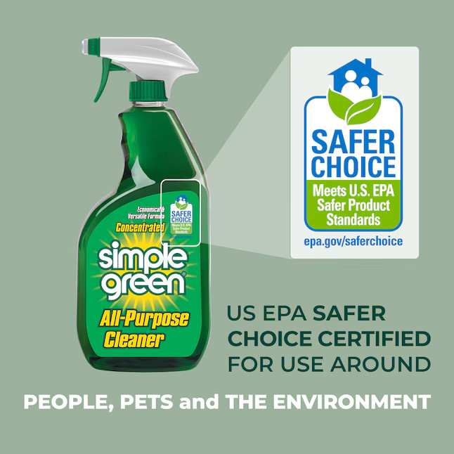 Simple Green 32 oz Concentrated All-Purpose Cleaner, Heavy Duty Degreaser