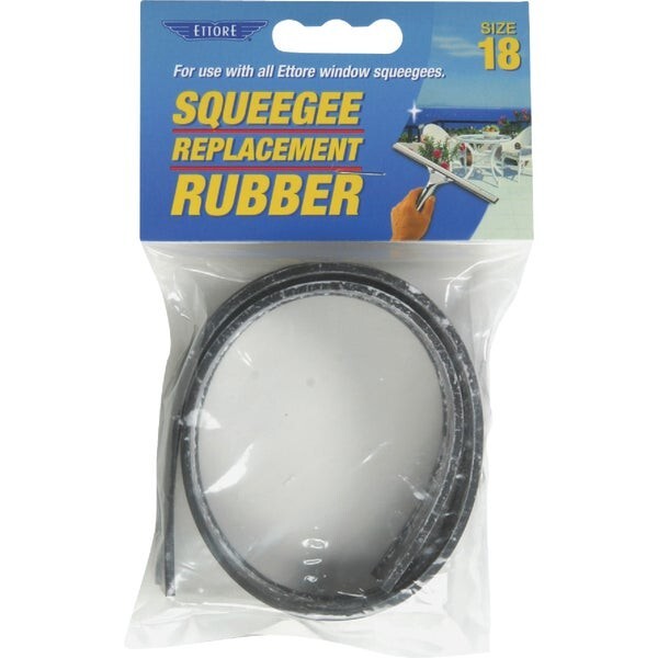 (12)- Ettore 12 In. Neoprene Squeegee Blade streak-free results. Model: 20012
