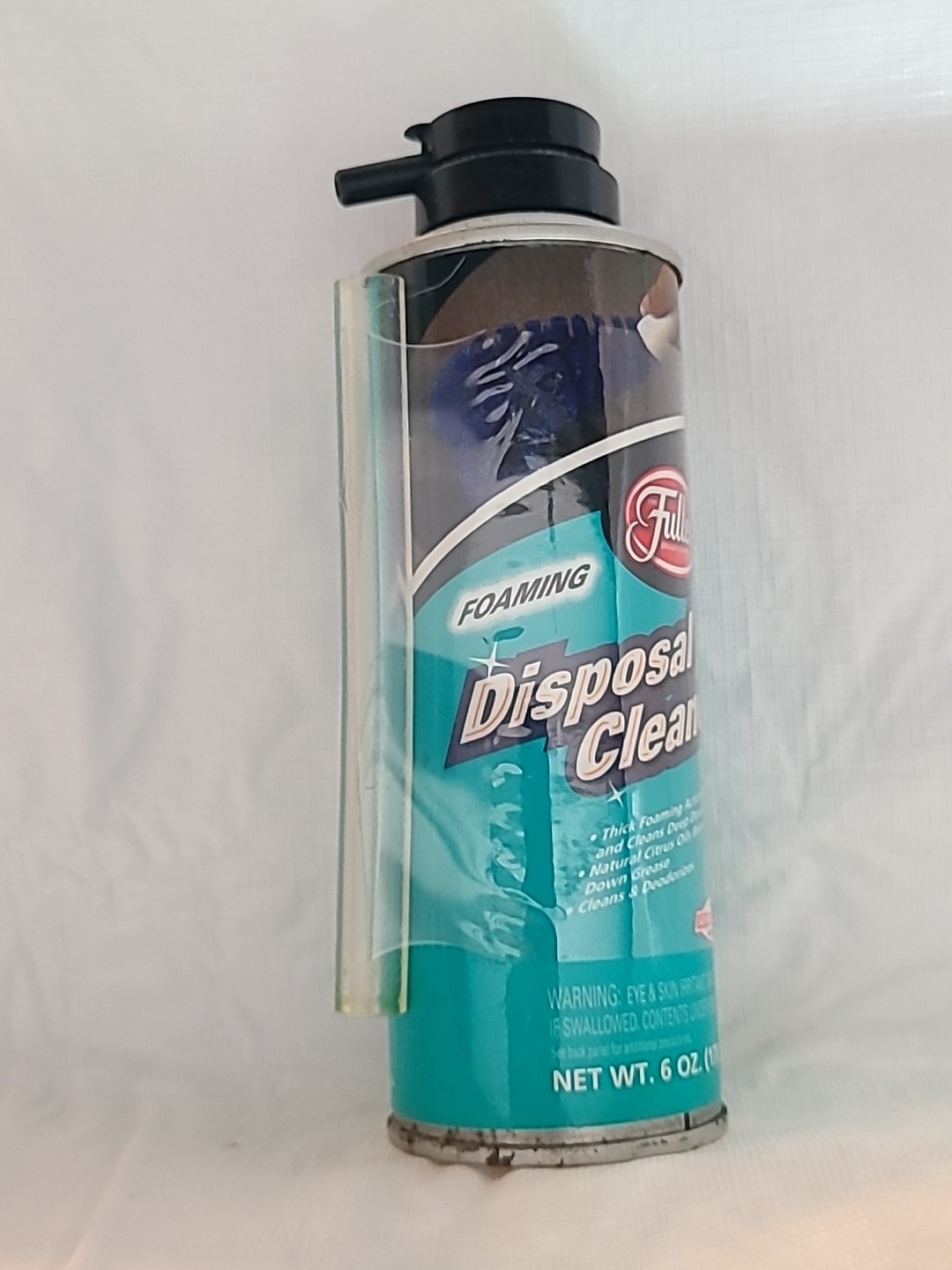 Vintage Fuller Foaming Garbage Disposal Cleaner 6 Oz ORIGINAL FORMULA