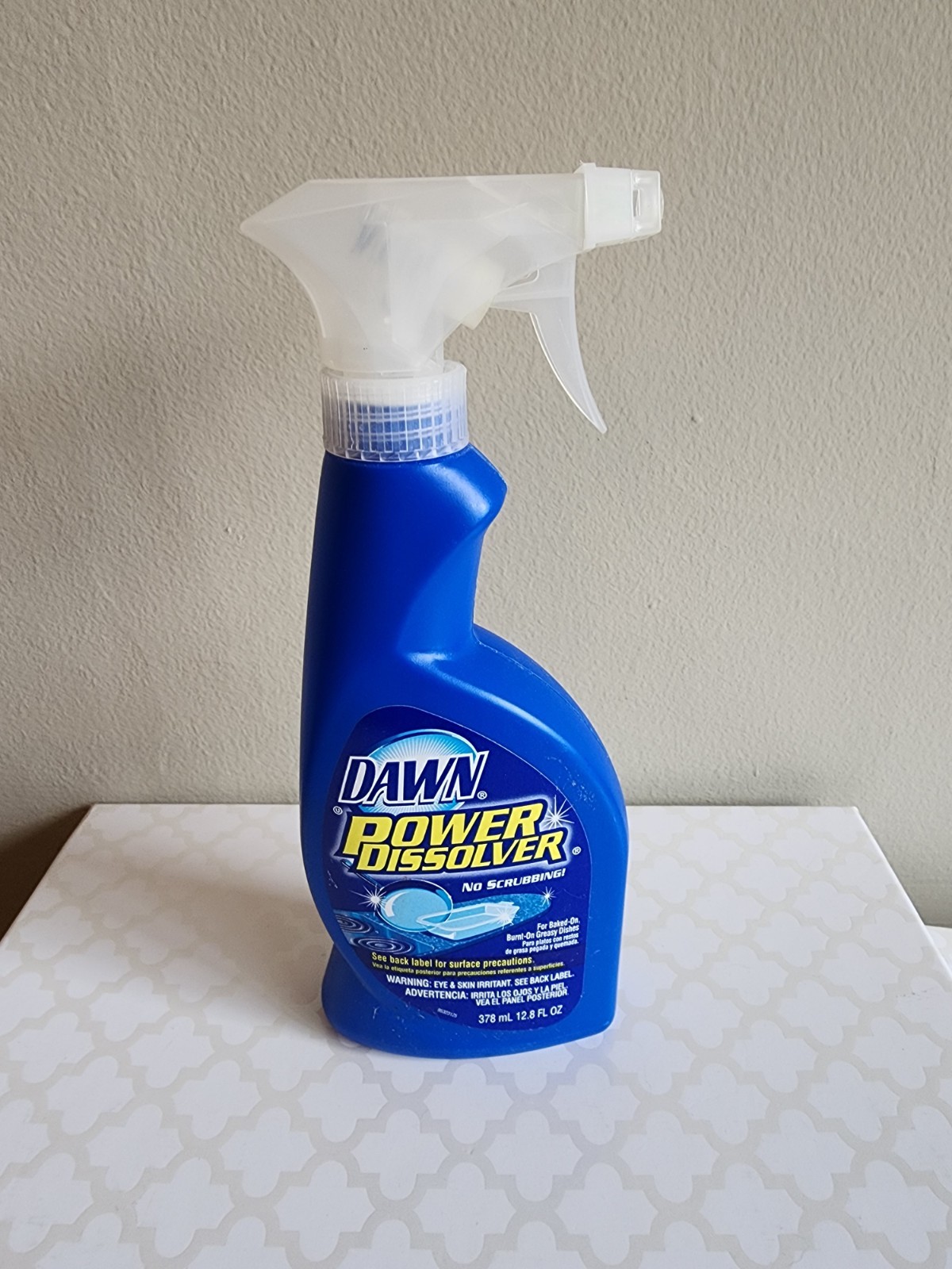Dawn Power Dissolver No Scrubbing 12.8 fl oz Used Discontinued Spray