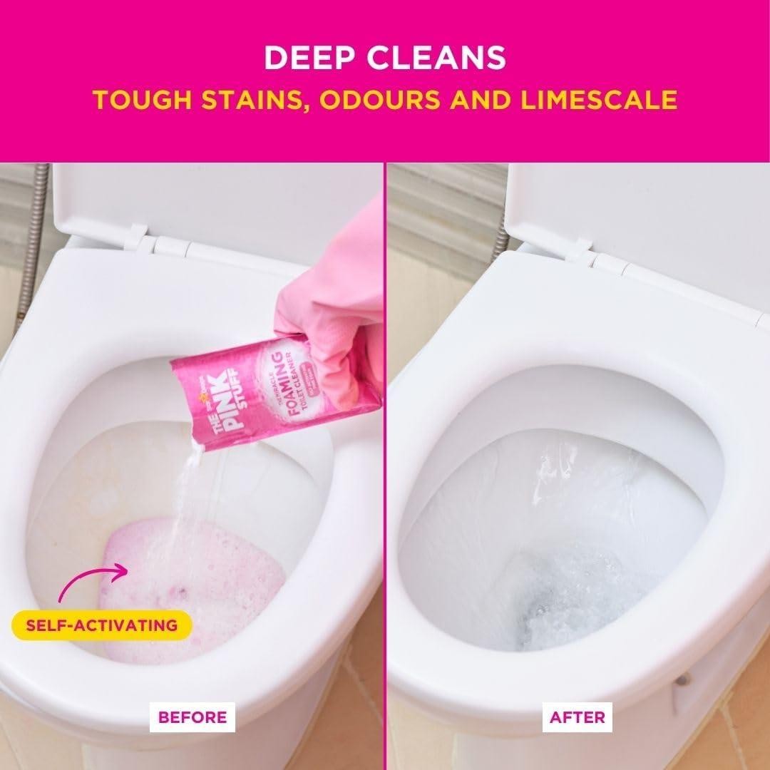 The Pink Stuff Foaming Toilet Powder, 7 oz- 824996