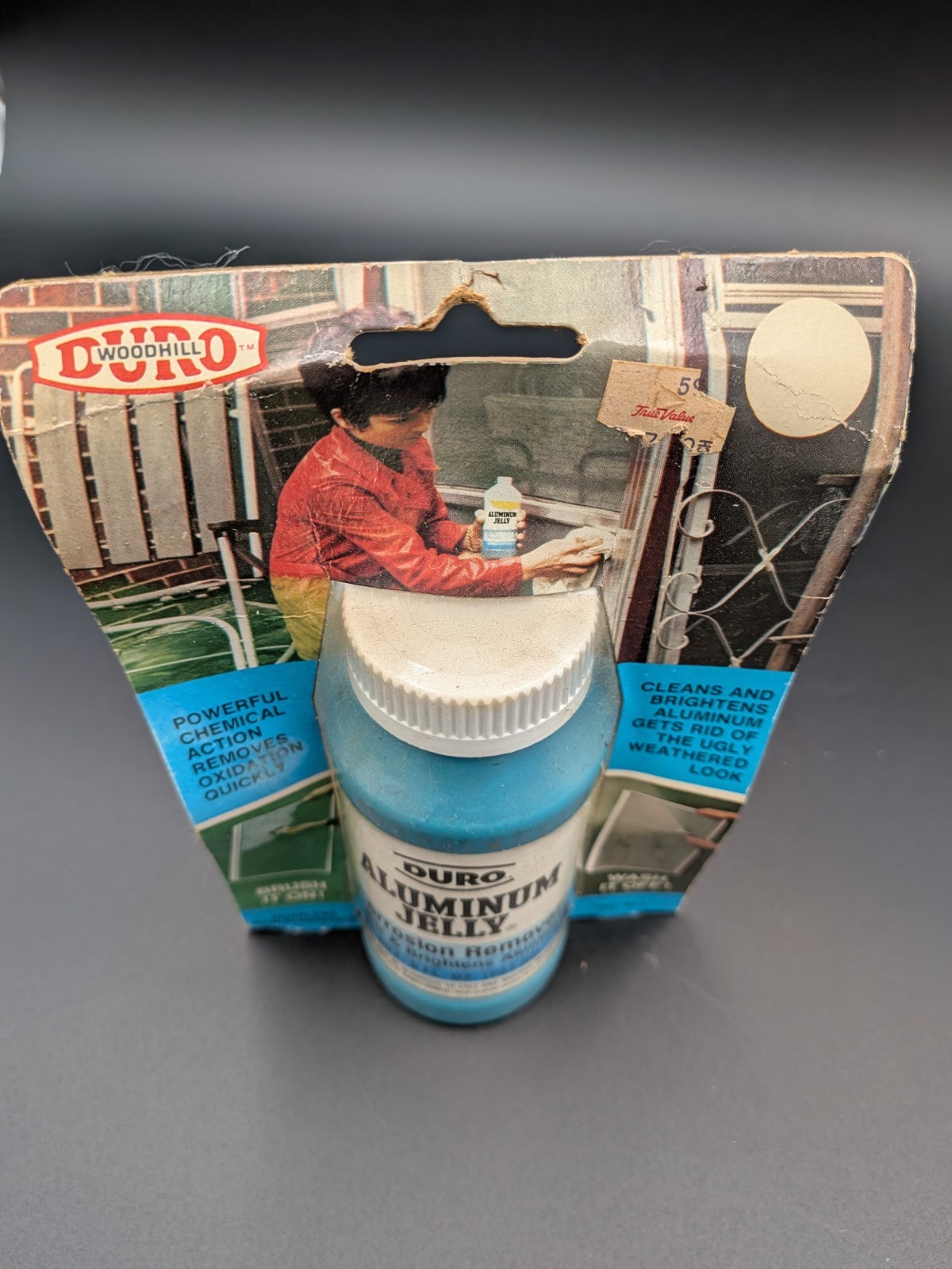 Duro by Loctite Aluminum Jelly Cleaner & Brightener 8 Fl Oz New Discontinued NOS