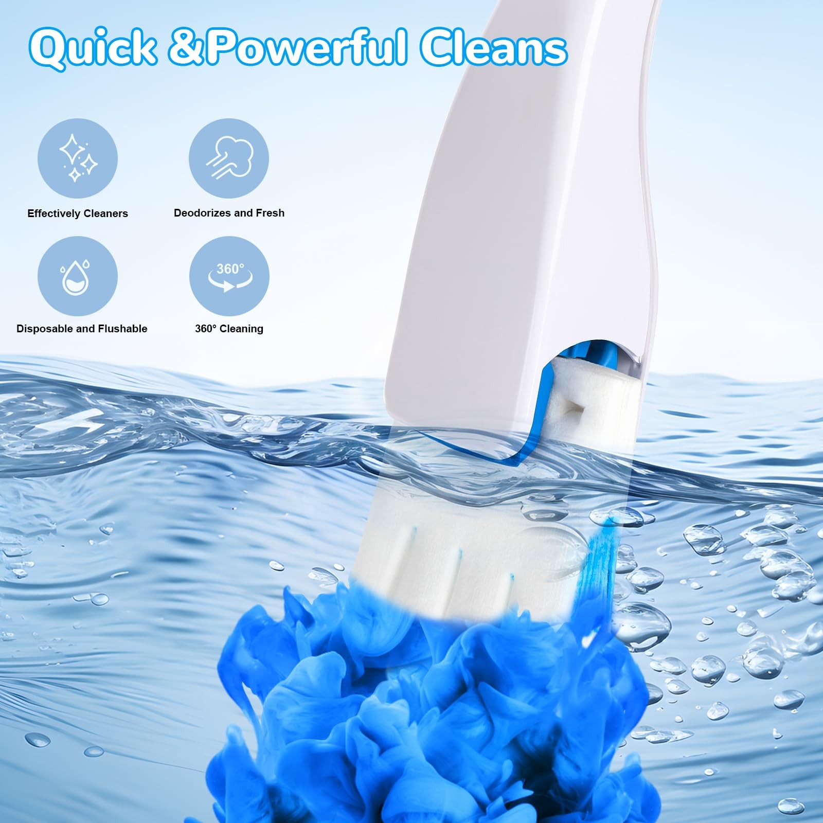 36 Refills Disposable Toilet Bowl Paper Bulk Toilet Fresh Flushable Refills f…