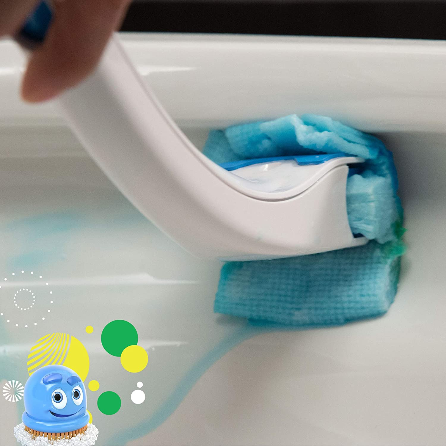 Scrubbing Bubbles Flushable Toilet Bowl Wand Cleaner Refills, Fresh Brush Cleane
