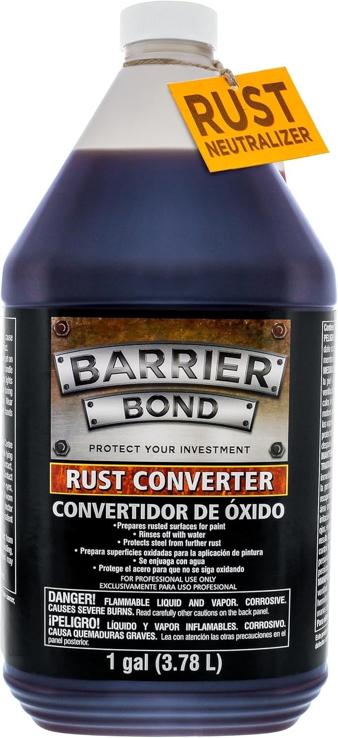 Rust Converter, 1 Gallon, Anti-Rust Metal Coating, Rustpoofing Protection