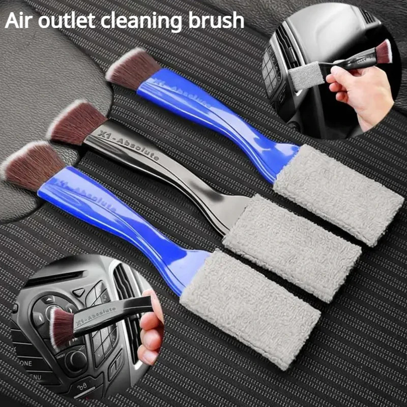 1Pcs Car Cleaning Tools Air Conditioning Air Outlet Clean Dust Removal Soft Brus