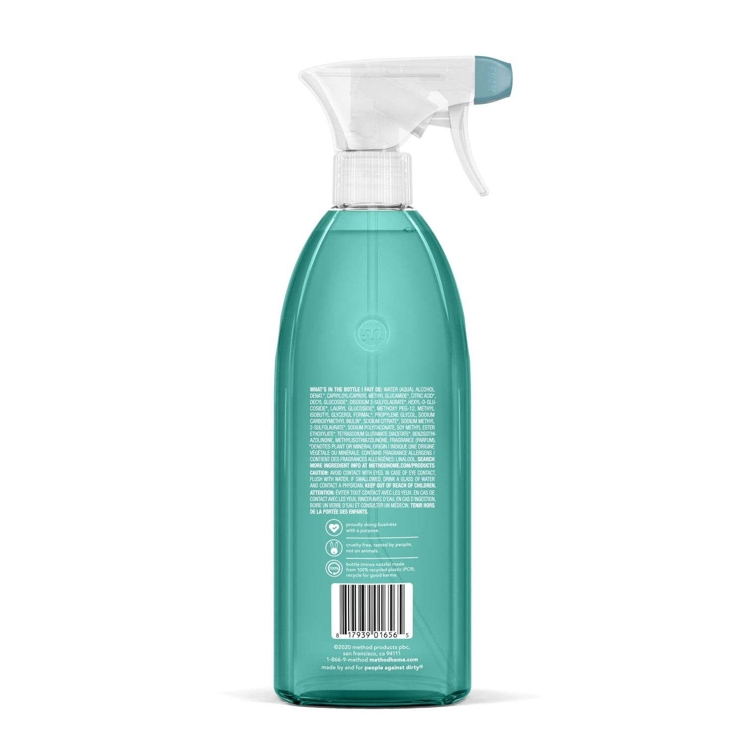 (4 pack) Eucalyptus Mint Foaming Bathroom Cleaner, 28 Fl Oz