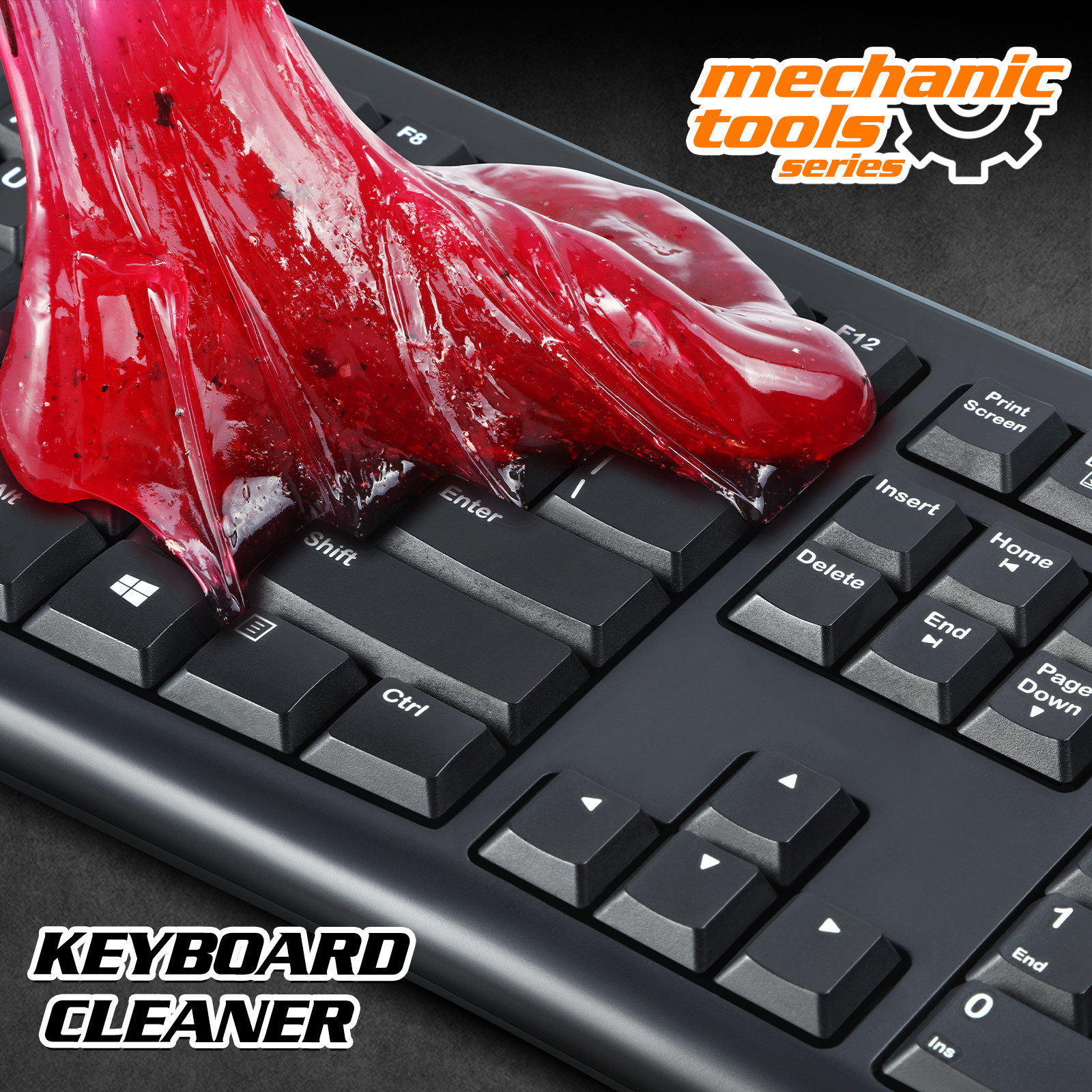 2 Piece Cleaning Gel Jelly Multi Purpose Detailing Tool Dust Home Car Keyboard
