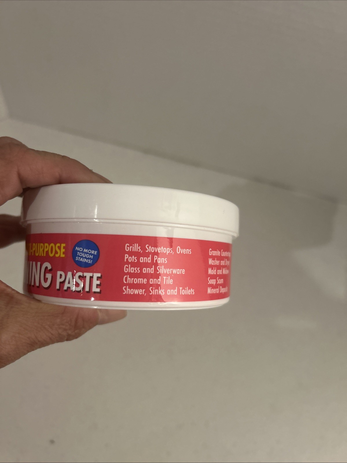 “Multi-purpose Cleaning Paste” 6 Oz For Kitchen Bathroom Laundry Room.