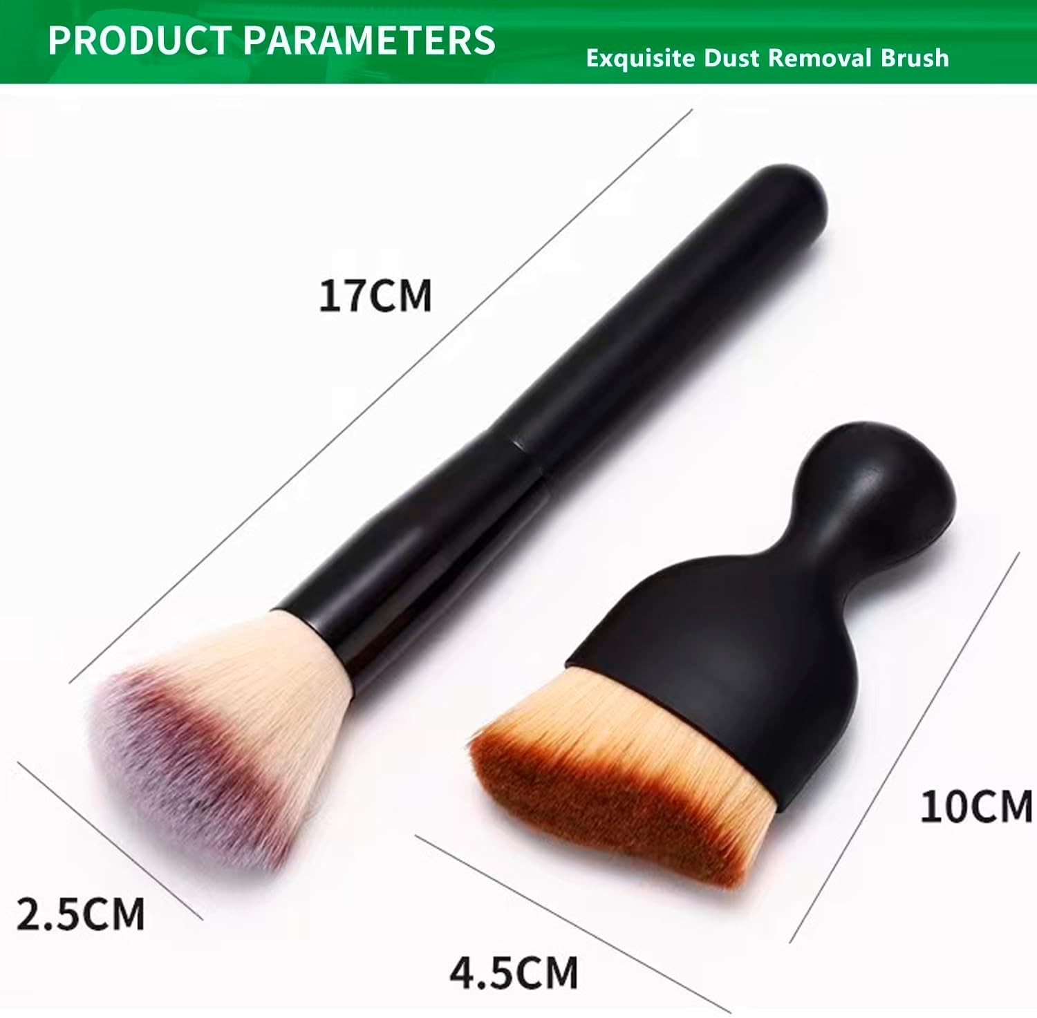 Compact Microfiber Duster Brushes – Ideal for Keyboards, Screens, and Interiors