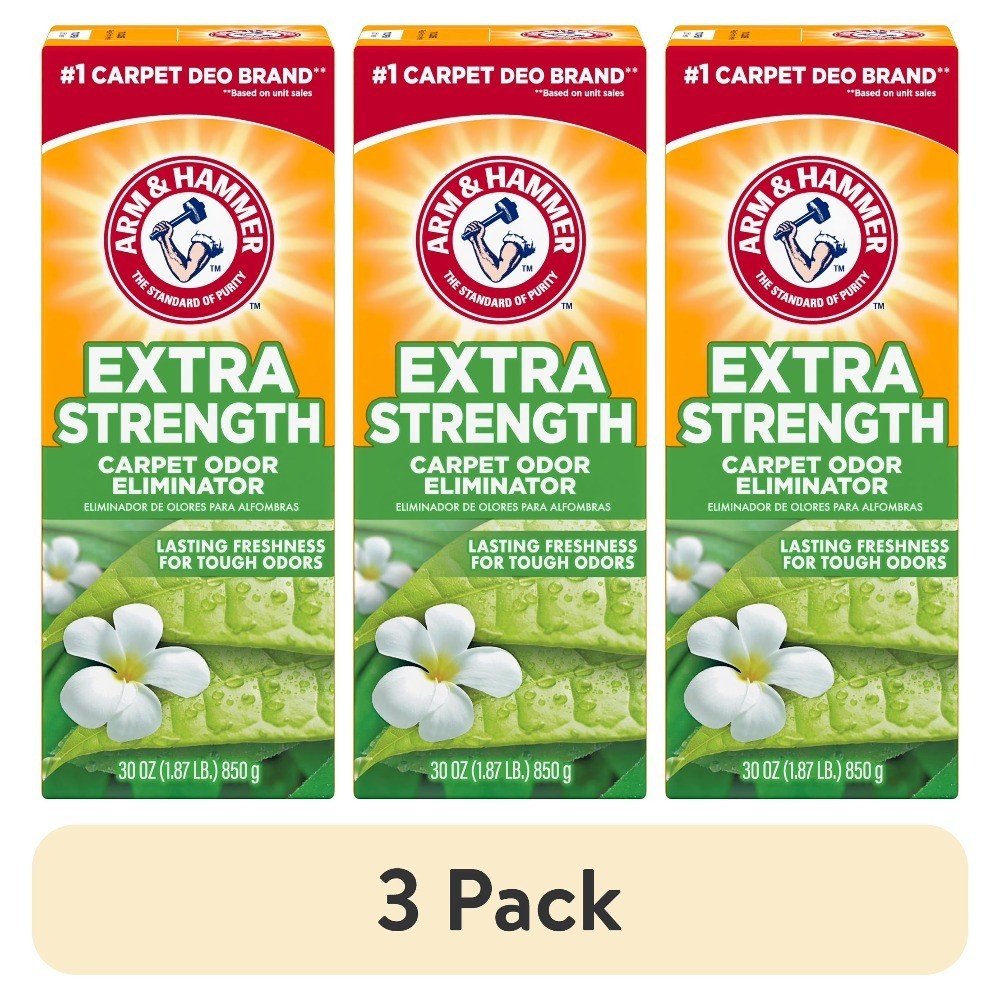 (3 pack) Carpet Odor Eliminator, Extra Strength, 30 oz.